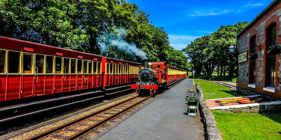 Isle man mountain railway