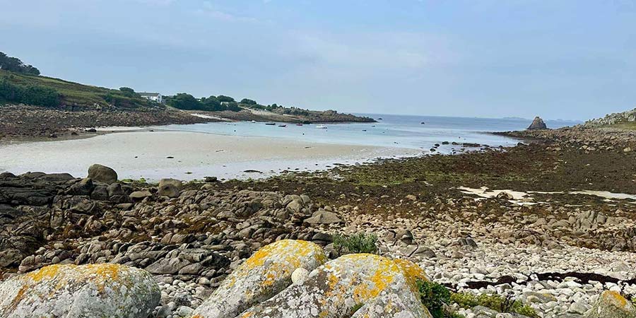 Beach on the Isles of Scilly 